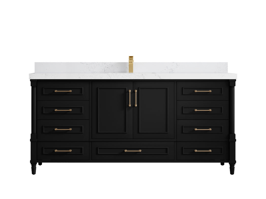 Aberdeen 72 in. W x 22 in. D Single Sink Bathroom Vanity