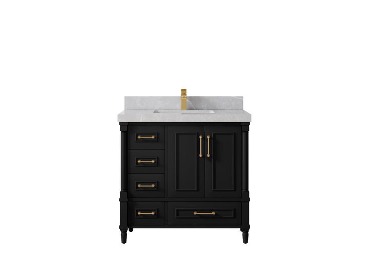 Aberdeen 36 in. W x 22 in. D Center Sink Bathroom vanity - photo 32
