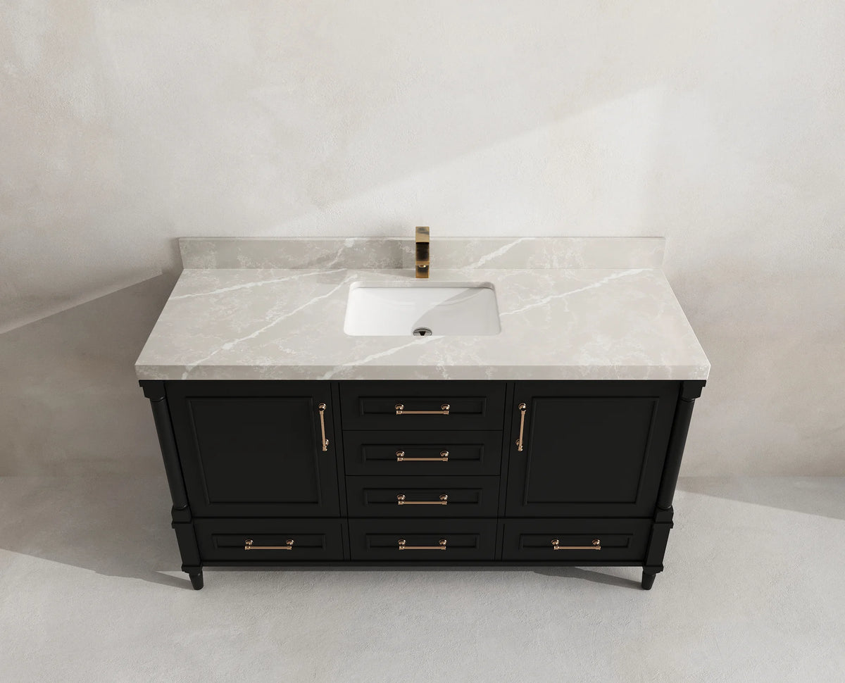 Aberdeen 60 in. W x 22 in. D Single Sink Bathroom Vanity