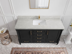 Aberdeen 60 in. W x 22 in. D Single Sink Bathroom Vanity - photo 30