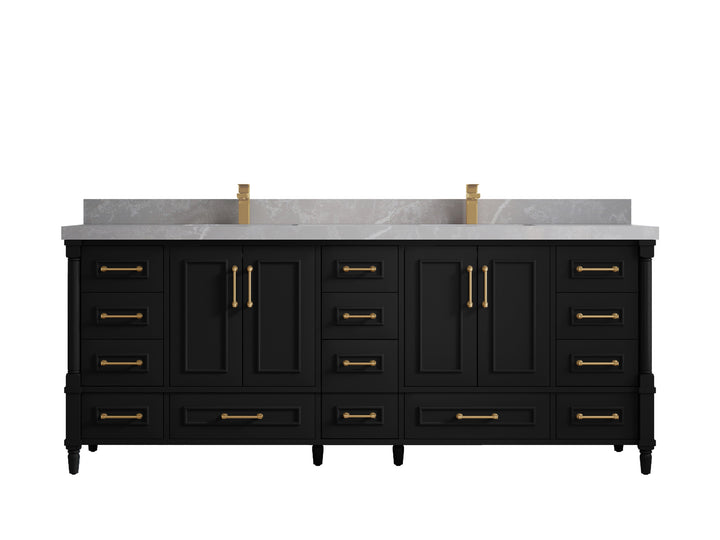 Aberdeen 84 in. W x 22 in. D Double Sink Bathroom Vanity - photo 31