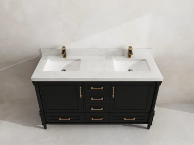 Aberdeen 60 in. W x 22 in. D Double Sink Bathroom Vanity