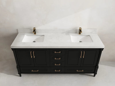 Aberdeen 72 in. W x 22 in. D Double Sink Bathroom Vanity