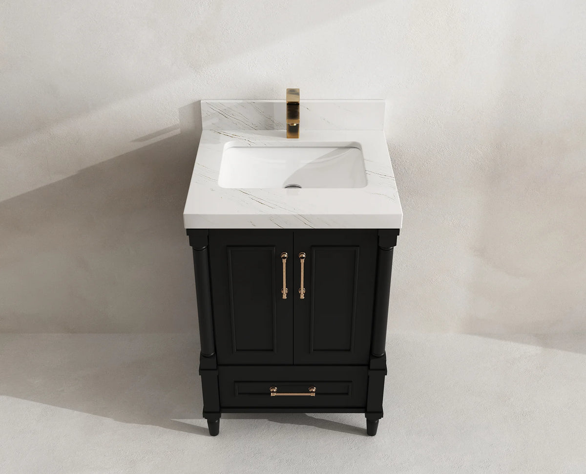 Aberdeen 24 in. W x 22 in. D Single Sink Bathroom Vanity