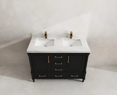 Aberdeen 48 in. W x 22 in. D Double Sink Bathroom Vanity