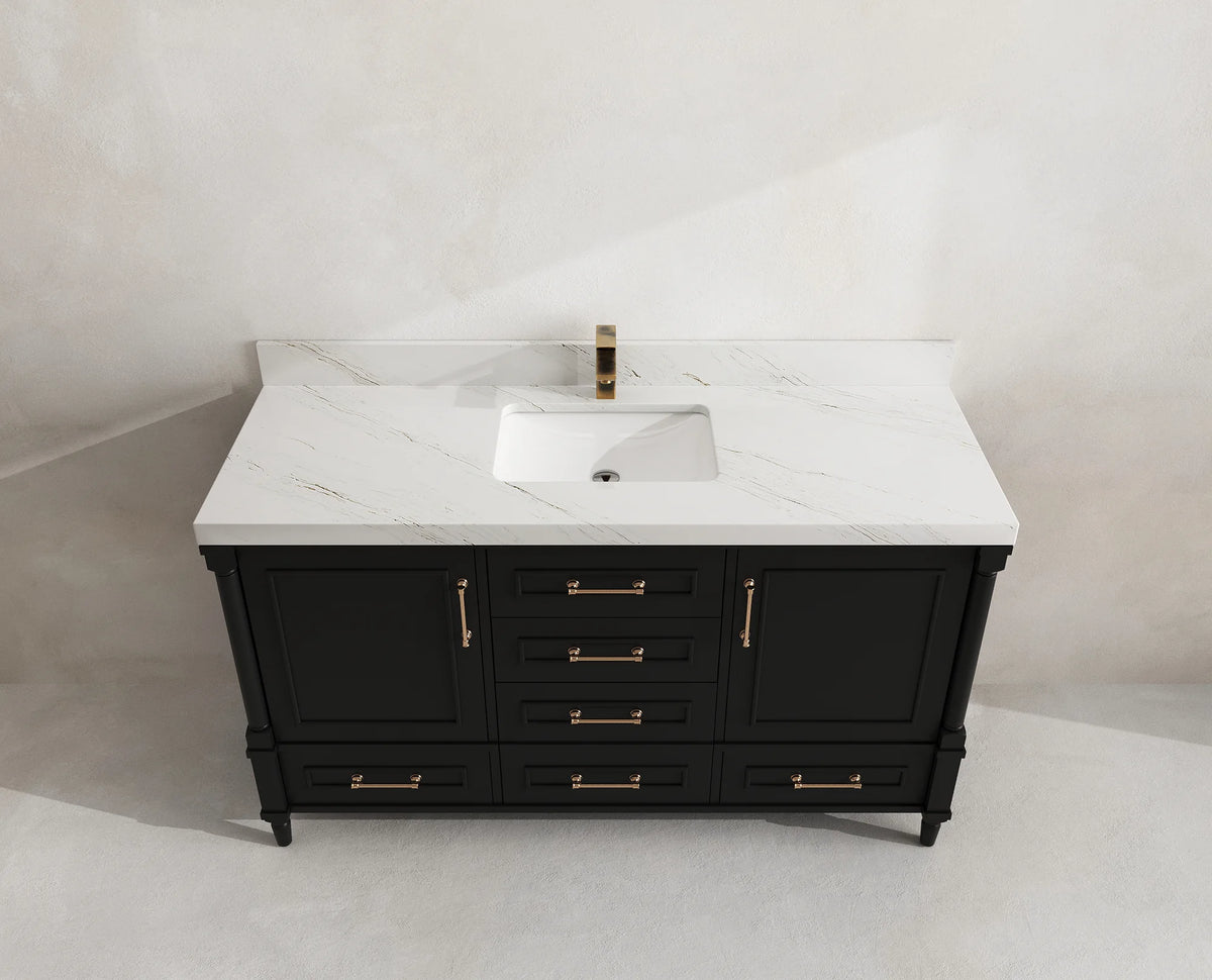 Aberdeen 60 in. W x 22 in. D Single Sink Bathroom Vanity