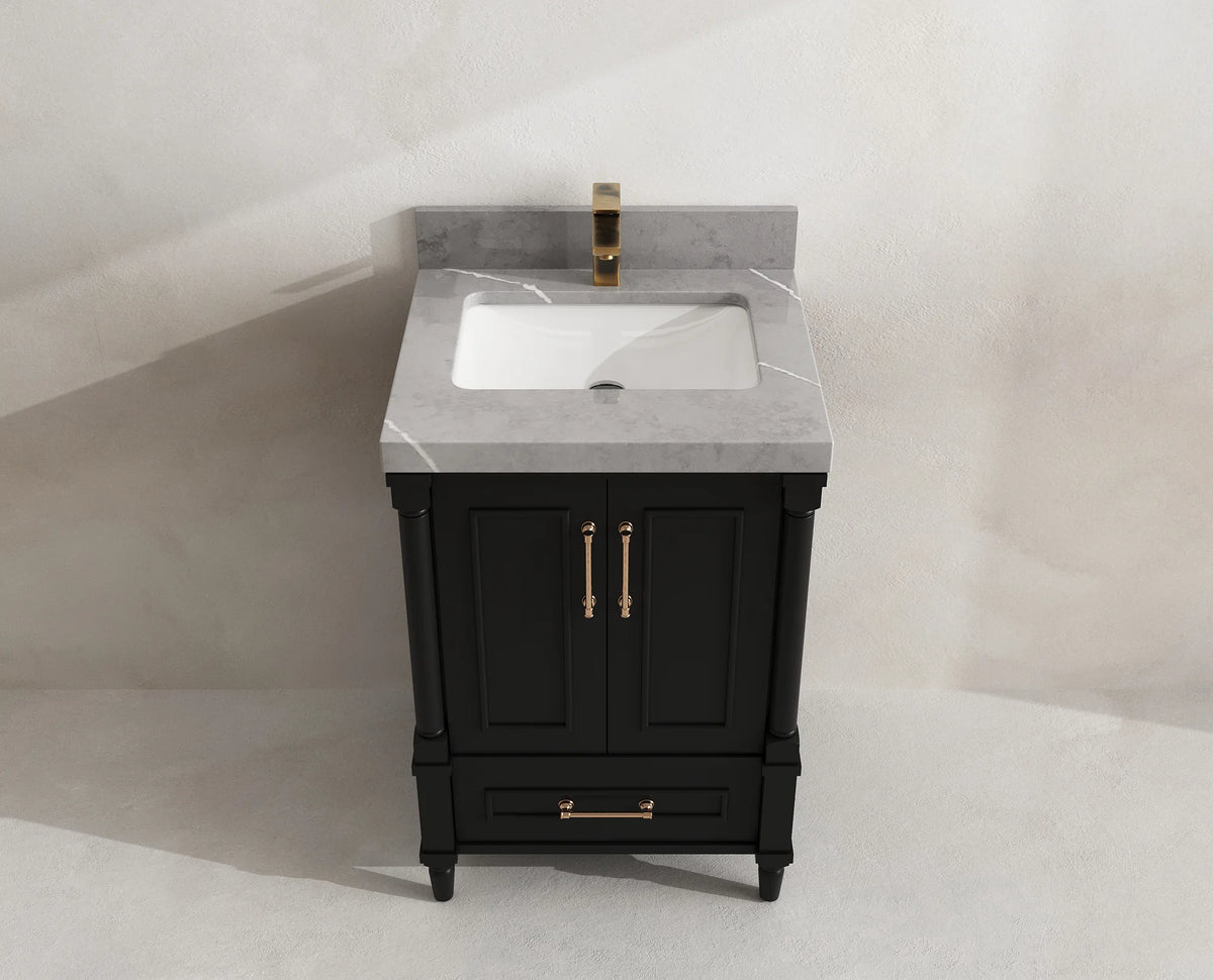 Aberdeen 24 in. W x 22 in. D Single Sink Bathroom Vanity