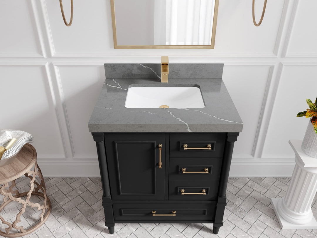 Aberdeen 30 in. W x 22 in. D Single Sink Bathroom Vanity