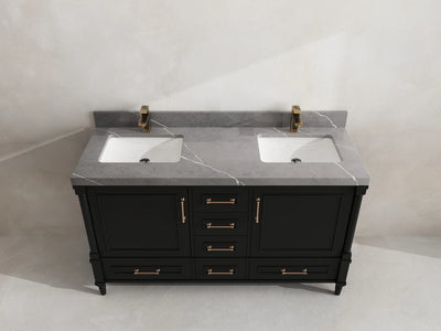 Aberdeen 60 in. W x 22 in. D Double Sink Bathroom Vanity