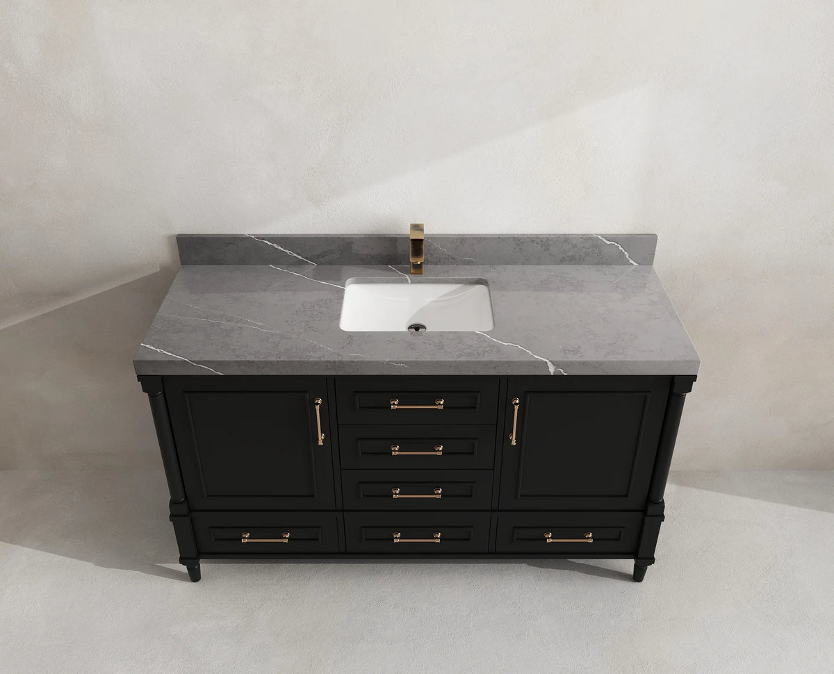 Aberdeen 60 in. W x 22 in. D Single Sink Bathroom Vanity