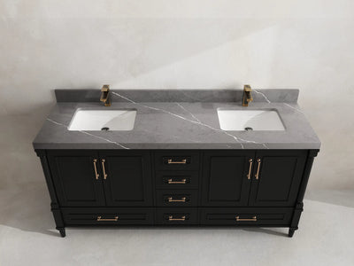 Aberdeen 72 in. W x 22 in. D Double Sink Bathroom Vanity