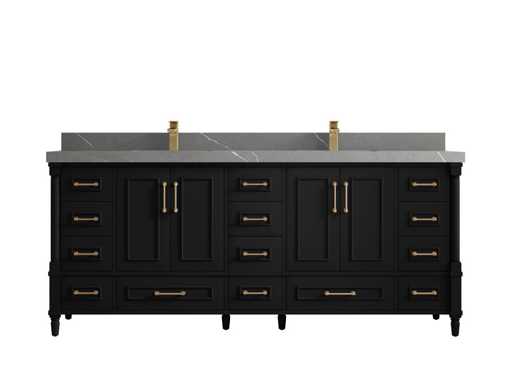 Aberdeen 80 in. W x 22 in. D Double Sink Bathroom Vanity - photo 28