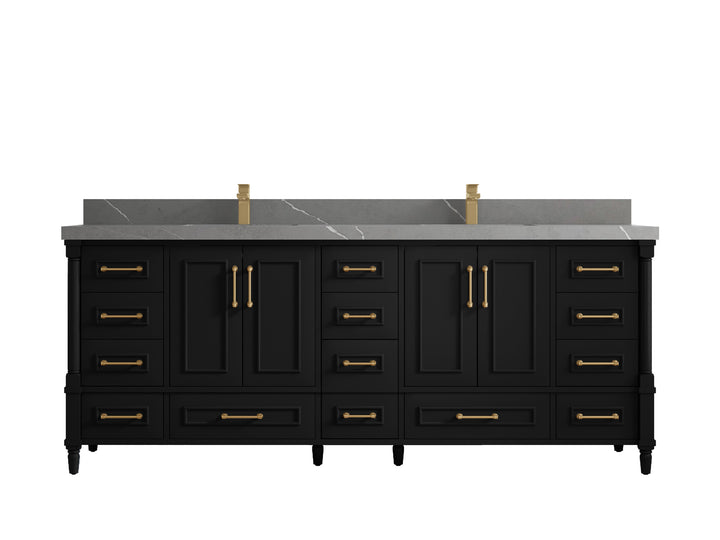 Aberdeen 84 in. W x 22 in. D Double Sink Bathroom Vanity - photo 33