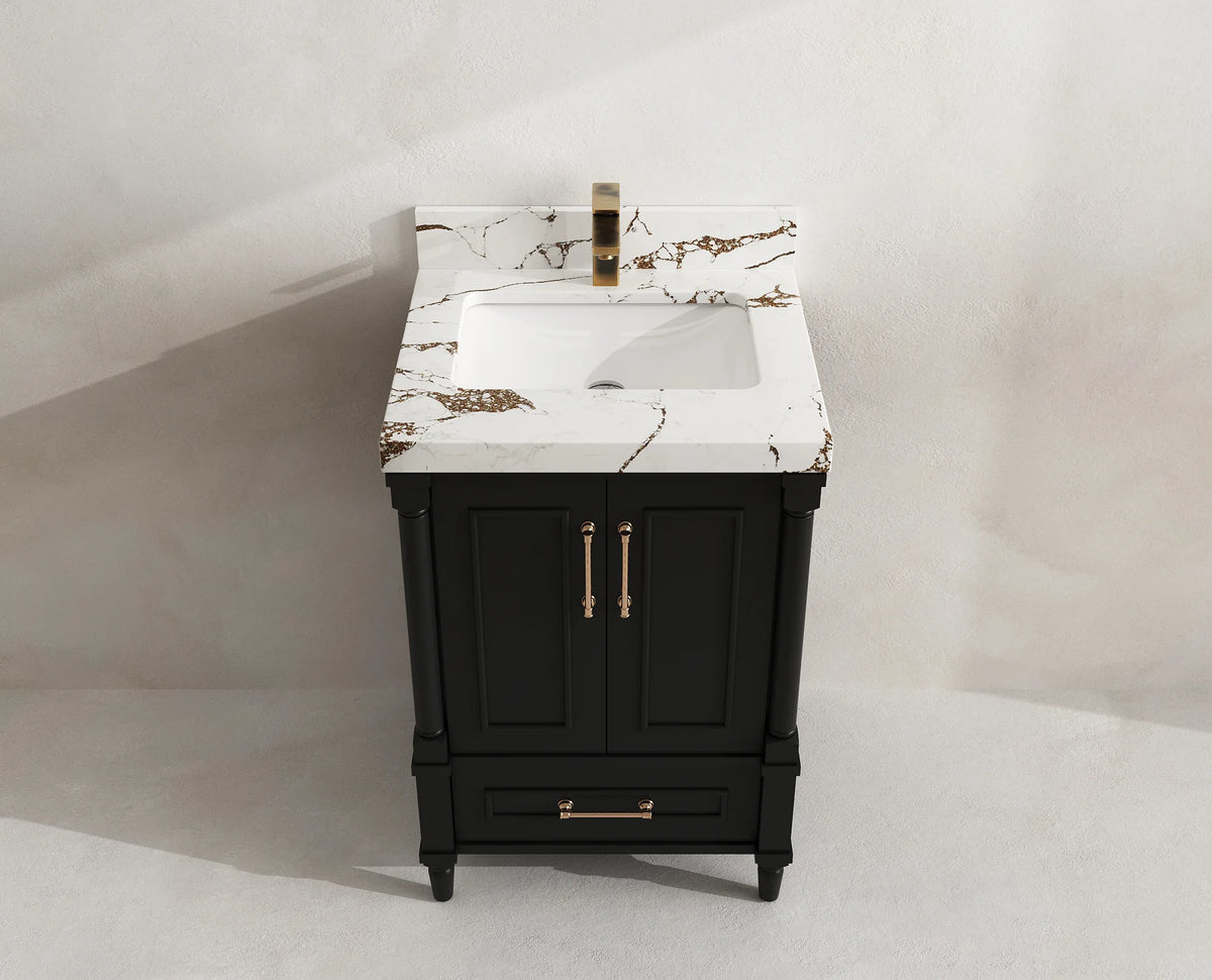 Aberdeen 24 in. W x 22 in. D Single Sink Bathroom Vanity