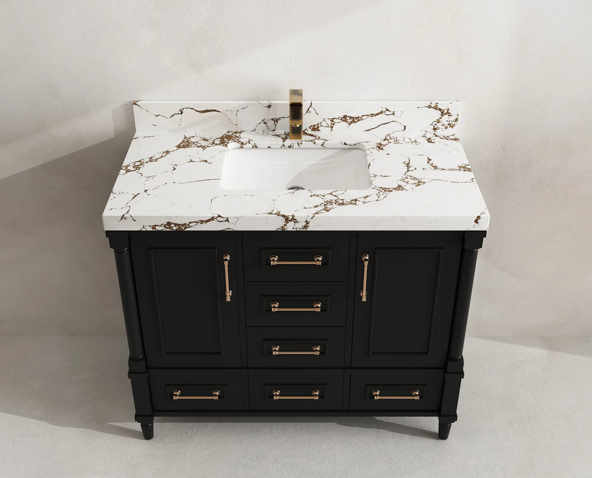 Aberdeen 42 in. W x 22 in. D Single Sink Bathroom Vanity