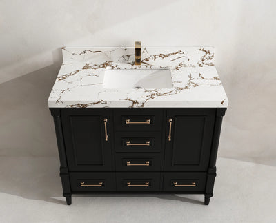 Aberdeen 42 in. W x 22 in. D Single Sink Bathroom Vanity