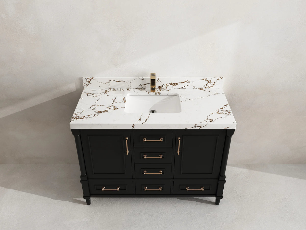 Aberdeen 48 in. W x 22 in. D Single Sink Bathroom Vanity