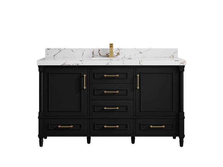 Aberdeen 60 in. W x 22 in. D Single Sink Bathroom Vanity - photo 35