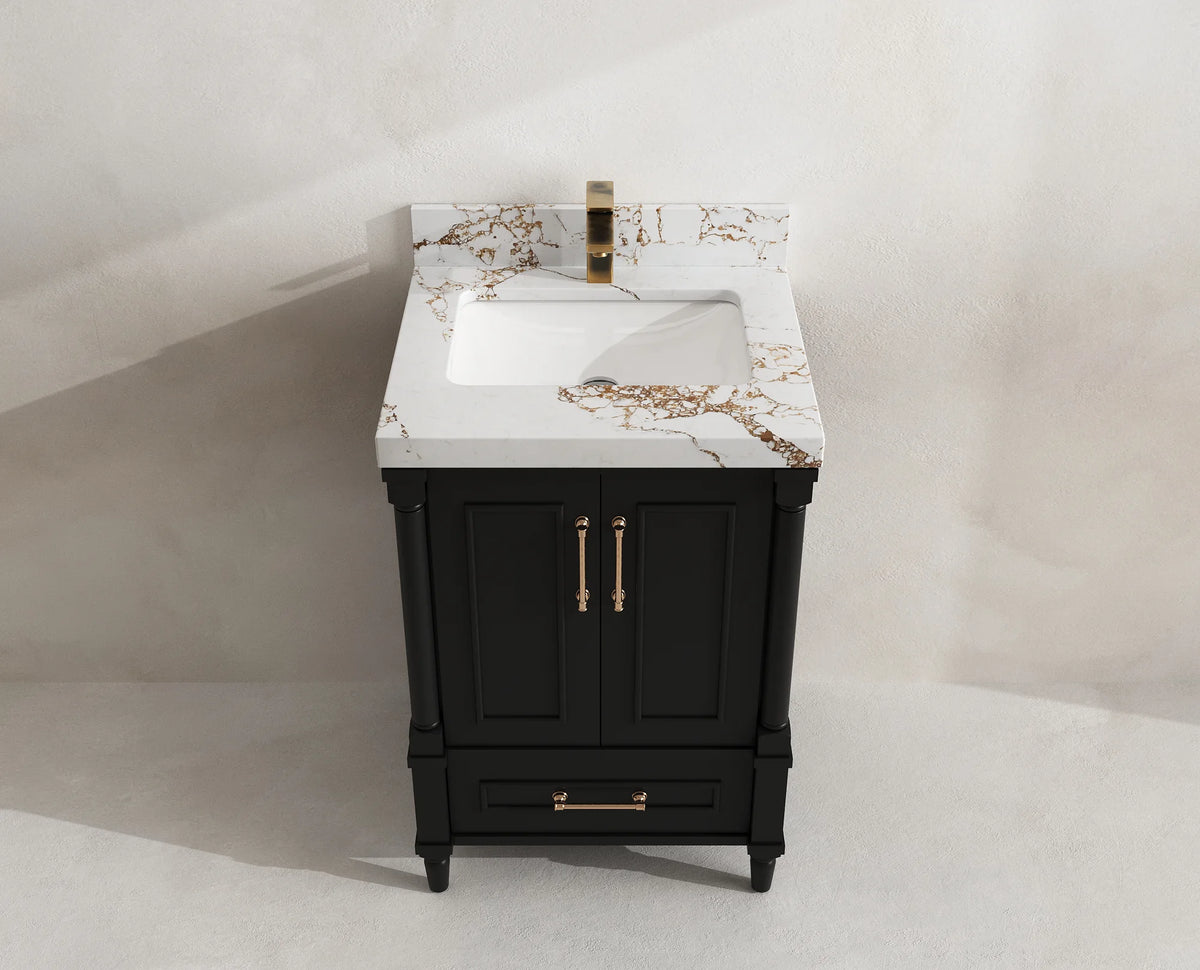Aberdeen 24 in. W x 22 in. D Single Sink Bathroom Vanity