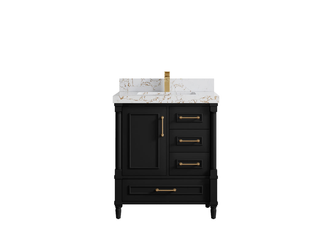 Aberdeen 30 in. W x 22 in. D Single Sink Bathroom Vanity