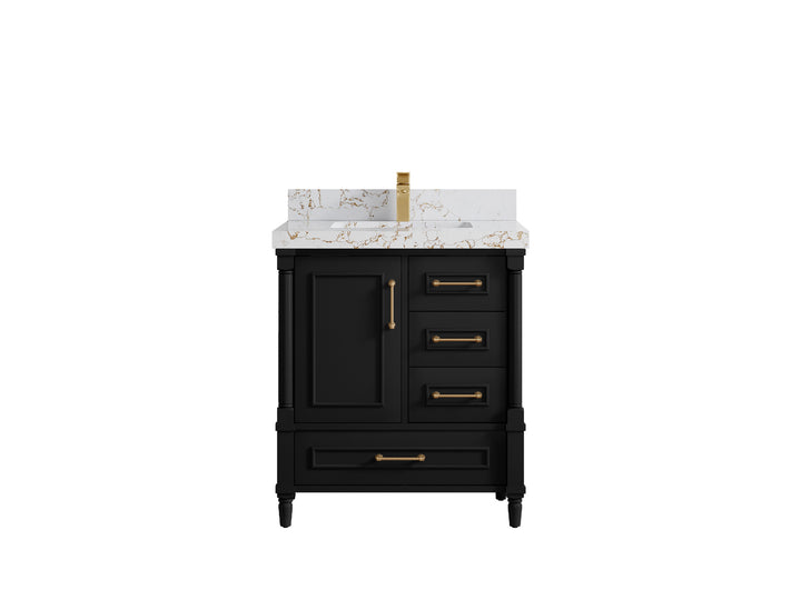 Aberdeen 30 in. W x 22 in. D Single Sink Bathroom Vanity - photo 36