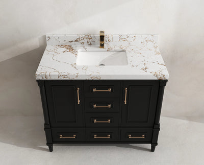 Aberdeen 42 in. W x 22 in. D Single Sink Bathroom Vanity