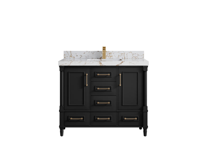 Aberdeen 42 in. W x 22 in. D Single Sink Bathroom Vanity - photo 36