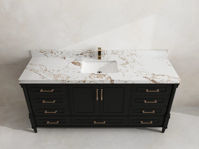 Aberdeen 72 in. W x 22 in. D Single Sink Bathroom Vanity