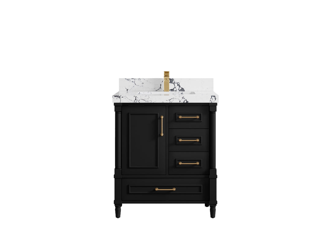 Aberdeen 30 in. W x 22 in. D Single Sink Bathroom Vanity