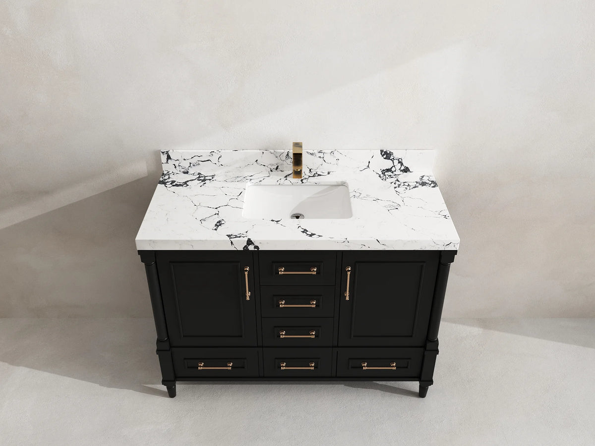 Aberdeen 48 in. W x 22 in. D Single Sink Bathroom Vanity