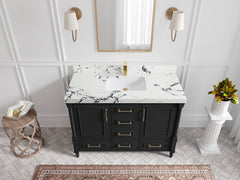 Aberdeen 48 in. W x 22 in. D Single Sink Bathroom Vanity - photo 40