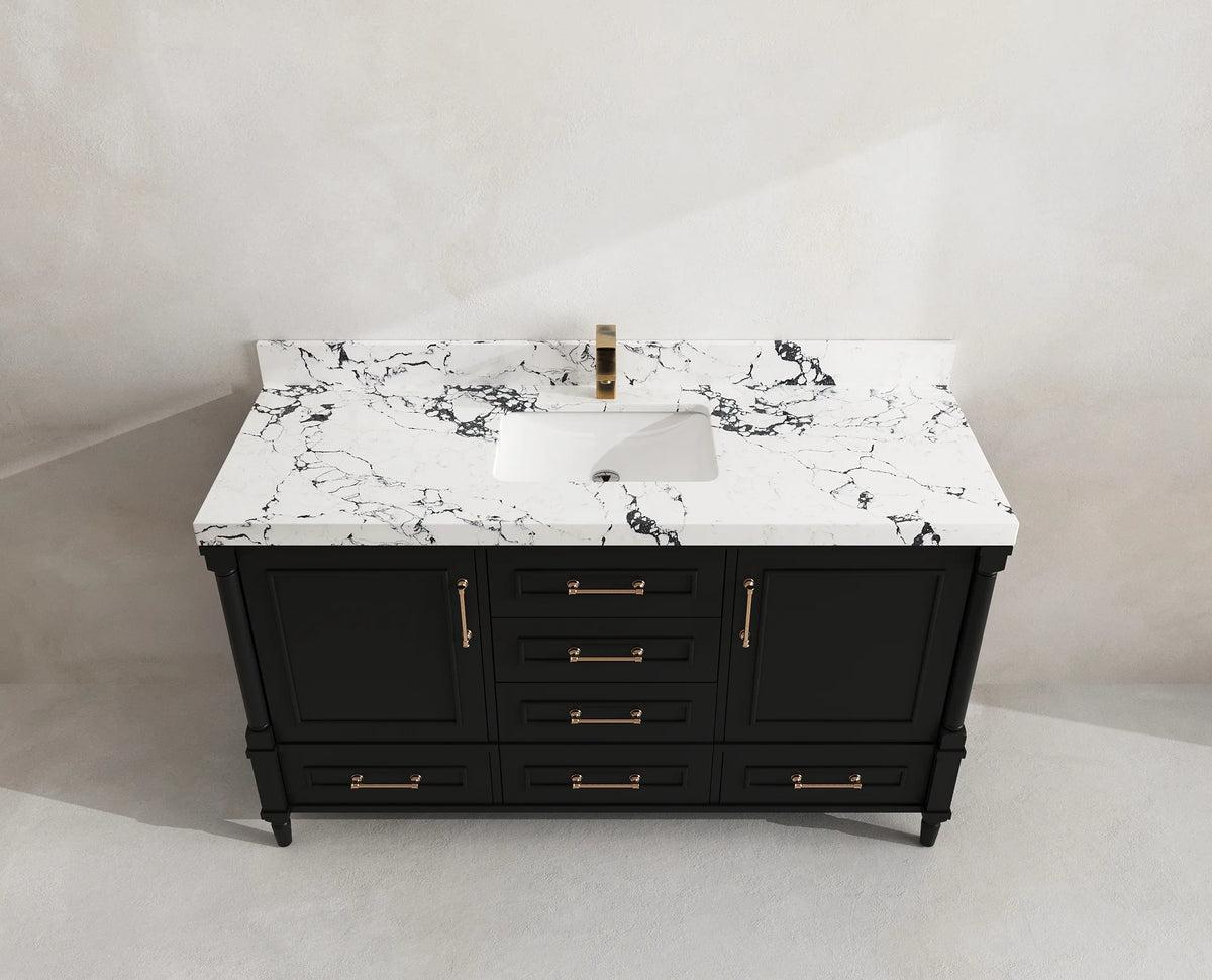 Aberdeen 60 in. W x 22 in. D Single Sink Bathroom Vanity