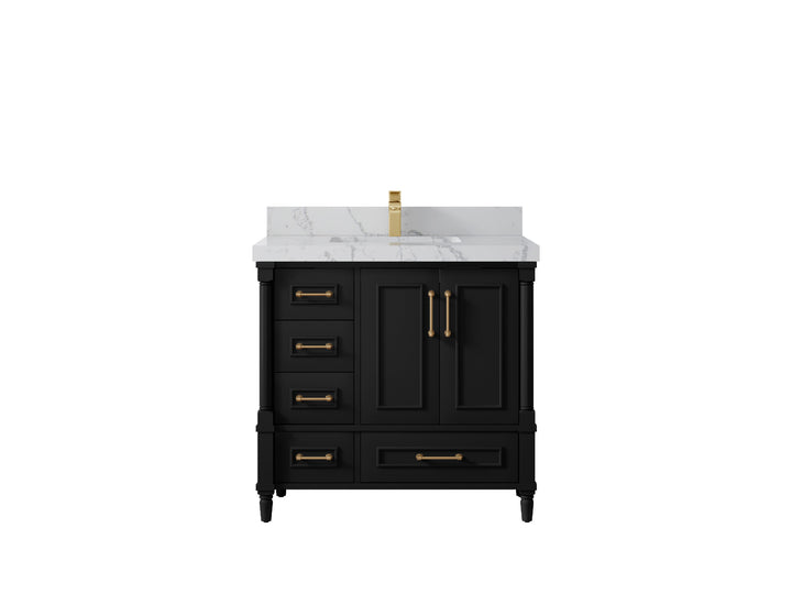 Aberdeen 36 in. W x 22 in. D Center Sink Bathroom vanity - photo 42