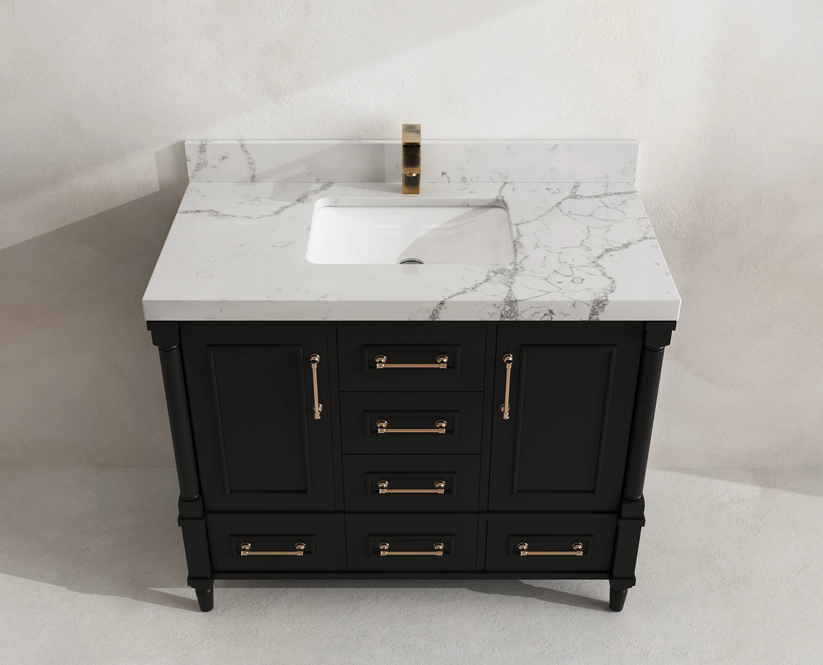 Aberdeen 42 in. W x 22 in. D Single Sink Bathroom Vanity