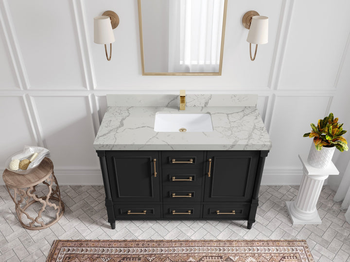 Aberdeen 48 in. W x 22 in. D Single Sink Bathroom Vanity - photo 42