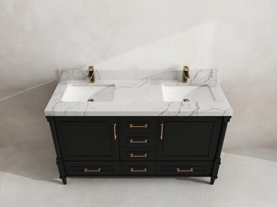 Aberdeen 60 in. W x 22 in. D Double Sink Bathroom Vanity