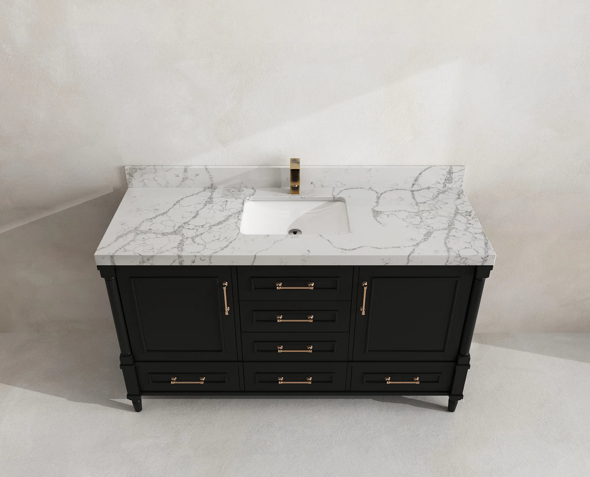 Aberdeen 60 in. W x 22 in. D Single Sink Bathroom Vanity