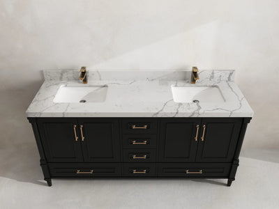Aberdeen 72 in. W x 22 in. D Double Sink Bathroom Vanity