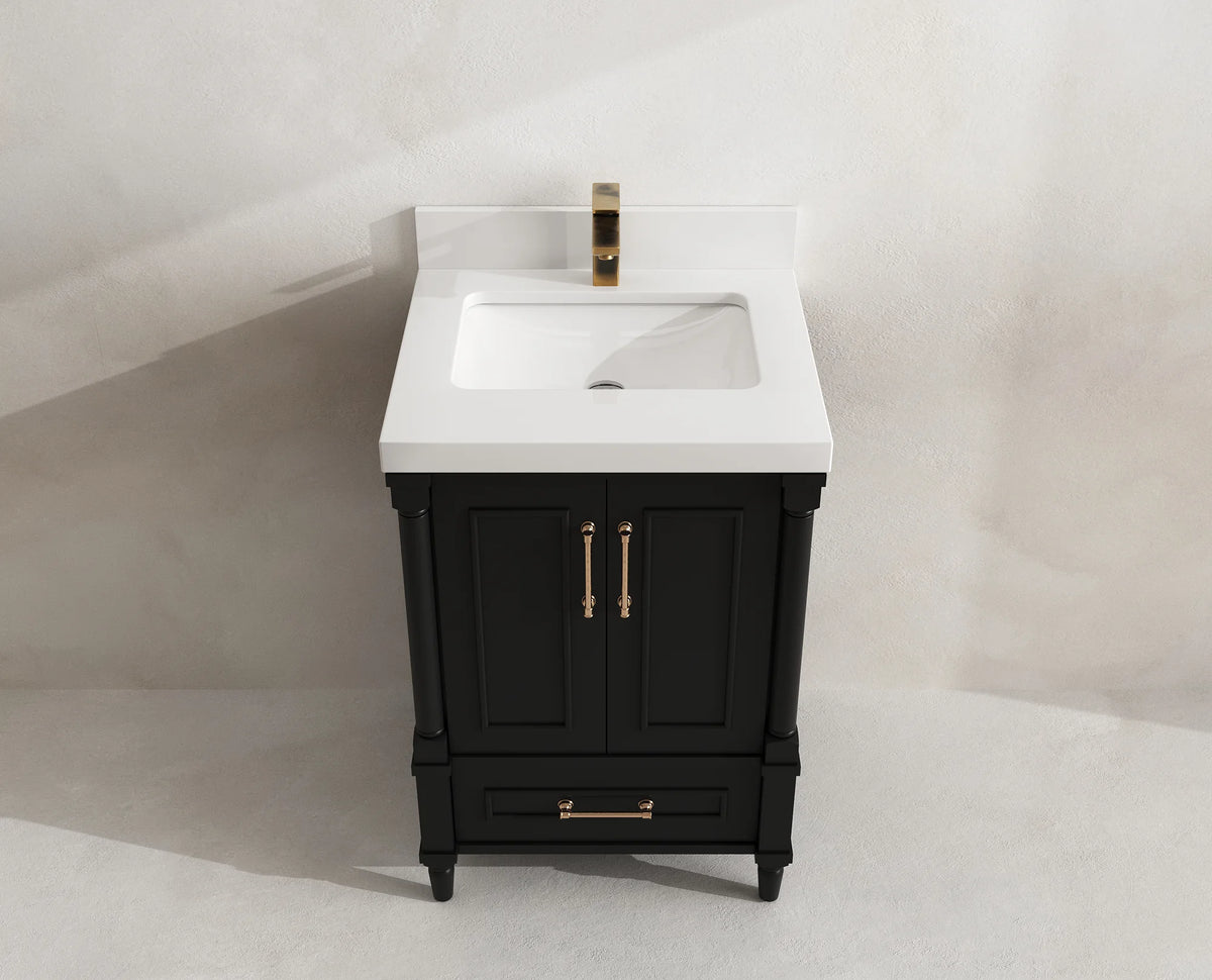 Aberdeen 24 in. W x 22 in. D Single Sink Bathroom Vanity