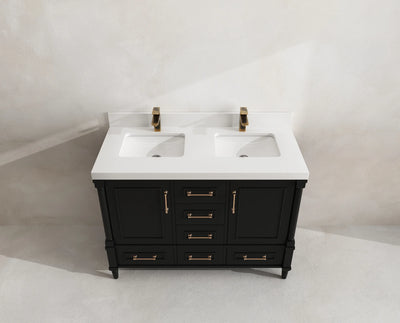 Aberdeen 48 in. W x 22 in. D Double Sink Bathroom Vanity