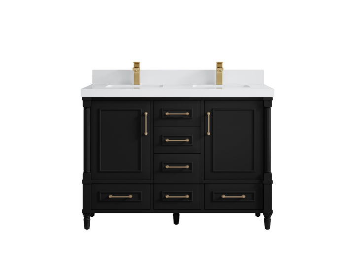 Aberdeen 48 in. W x 22 in. D Double Sink Bathroom Vanity - photo 14