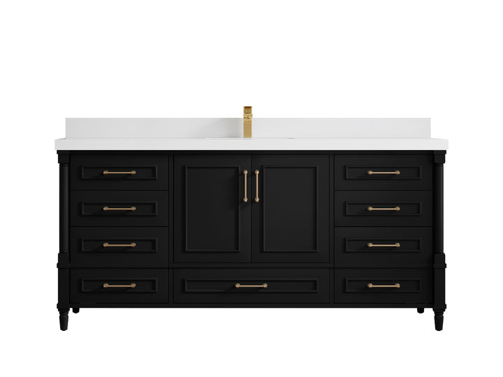 Aberdeen 72 in. W x 22 in. D Single Sink Bathroom Vanity - photo 26