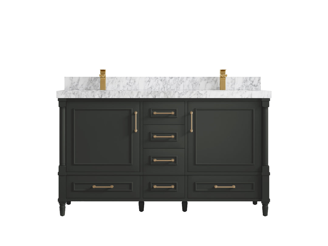 Aberdeen 60 in. W x 22 in. D Double Sink Bathroom Vanity