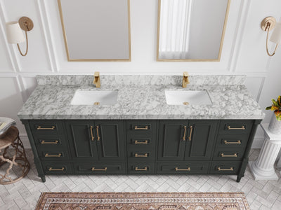 Aberdeen 84 in. W x 22 in. D Double Sink Bathroom Vanity