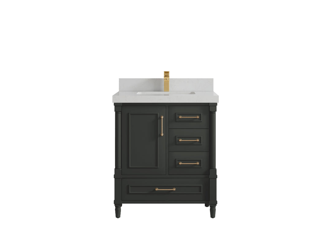 Aberdeen 30 in. W x 22 in. D Single Sink Bathroom Vanity