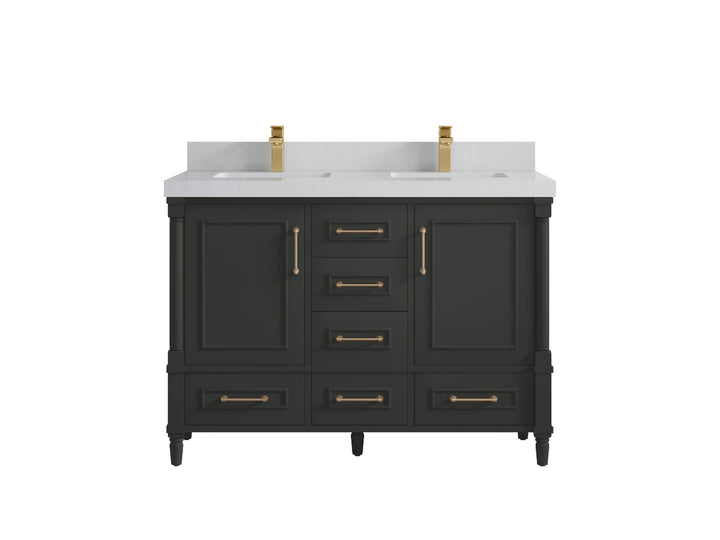 Aberdeen 48 in. W x 22 in. D Double Sink Bathroom Vanity - photo 8