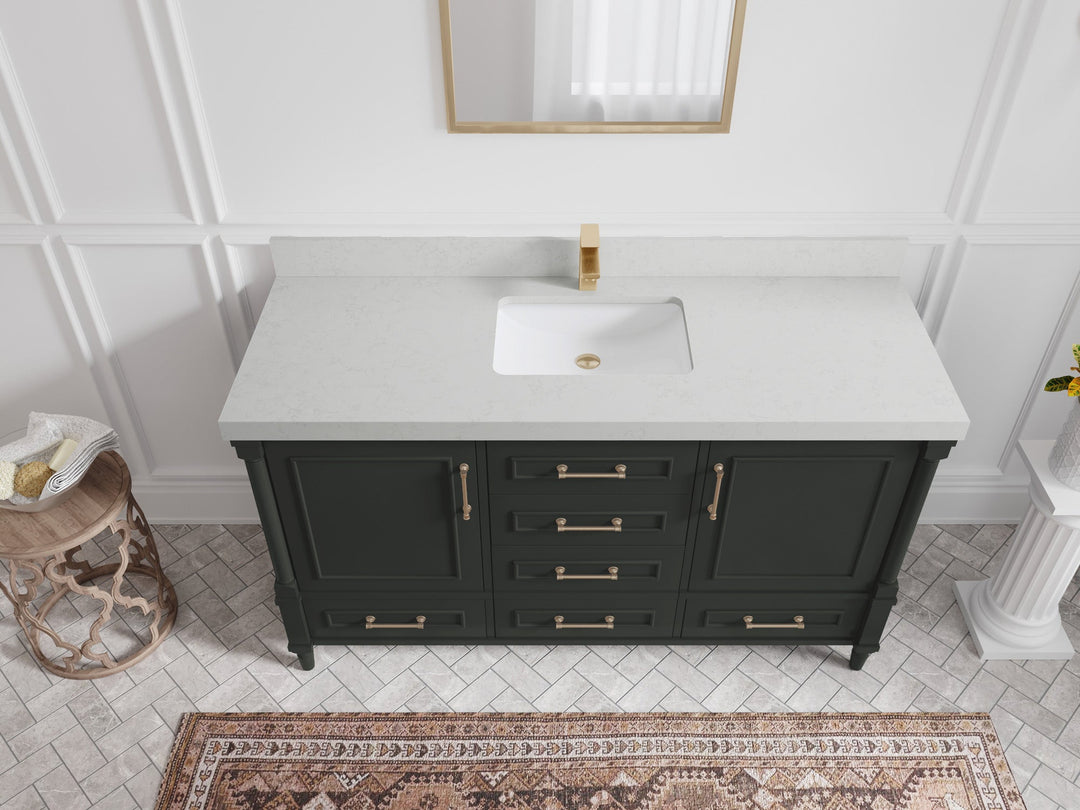 Aberdeen 60 in. W x 22 in. D Single Sink Bathroom Vanity