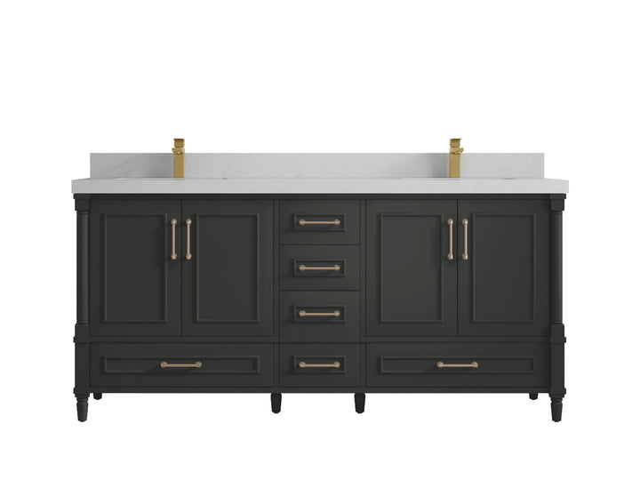Aberdeen 72 in. W x 22 in. D Double Sink Bathroom Vanity - photo 23