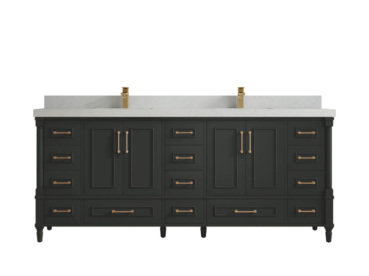 Aberdeen 80 in. W x 22 in. D Double Sink Bathroom Vanity - photo 23