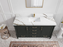 Aberdeen 60 in. W x 22 in. D Single Sink Bathroom Vanity - photo 10